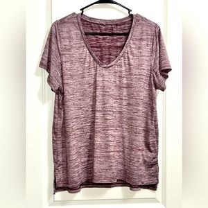 V Neck Athletic Top